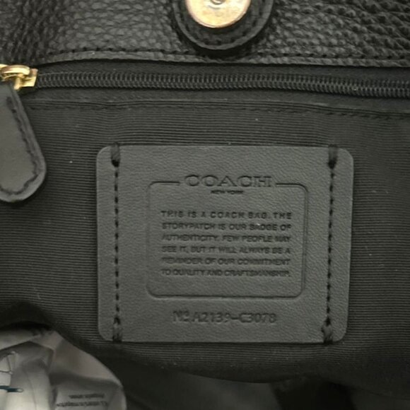 Dempsey Tote 22 With Coach Patch Excellent - Picture 3 of 6